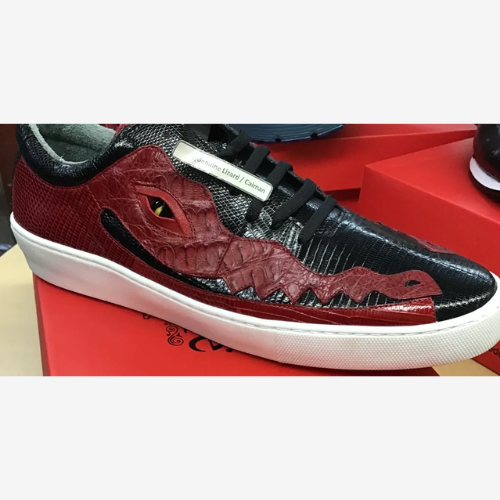 Black/Red Lizard and Caiman