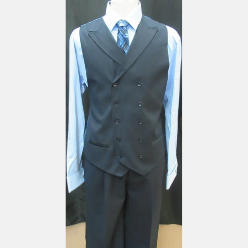 One Button Suit/Navy