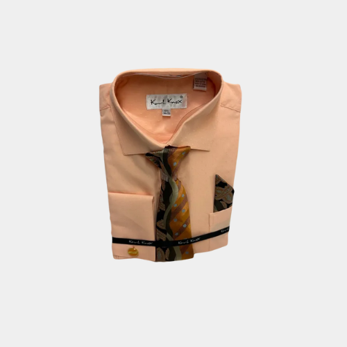 karl knox dress shirts Karl Knox French Cuff Dress Shirt